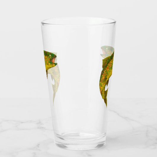 Rainboogforel 3 van Aspen Leaf Glas (Links)