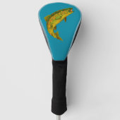 Rainboogforel 3 van Aspen Leaf Golfheadcover (Voorkant)