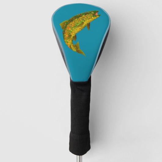 Rainboogforel 3 van Aspen Leaf Golfheadcover (Voorkant)