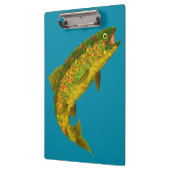 Rainboogforel 3 van Aspen Leaf Klembord (Links)