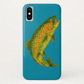 Rainboogforel 4 van Aspen Leaf Case-Mate iPhone Case (Achterkant)