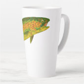 Rainboogforel 4 van Aspen Leaf Latte Mok (Rechterhoek)