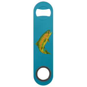 Rainboogforel 4 van Aspen Leaf Speed Flessenopener