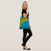 Rainboogforel 4 van Aspen Leaf Tote Bag (Op model)