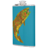 Rainboogforel 6 van Aspen Leaf Heupfles (Links)