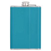 Rainboogforel 6 van Aspen Leaf Heupfles (Achterkant)