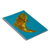 Rainboogforel 6 van Aspen Leaf Notitieboek (Rechterzijde)