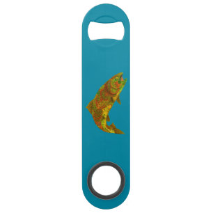 Rainboogforel 6 van Aspen Leaf Speed Flessenopener