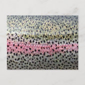 Rainboogforel op PatternWear© Briefkaart (Voorkant)