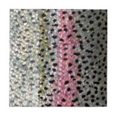 Rainboogforel op PatternWear© Tegeltje (Voorkant)