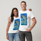 Rainboogforel schilderen, CAUGHt & GRILLED T-shirt (Unisex)