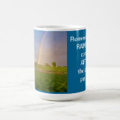 Rainboogfoto-Mok Koffiemok (Center)