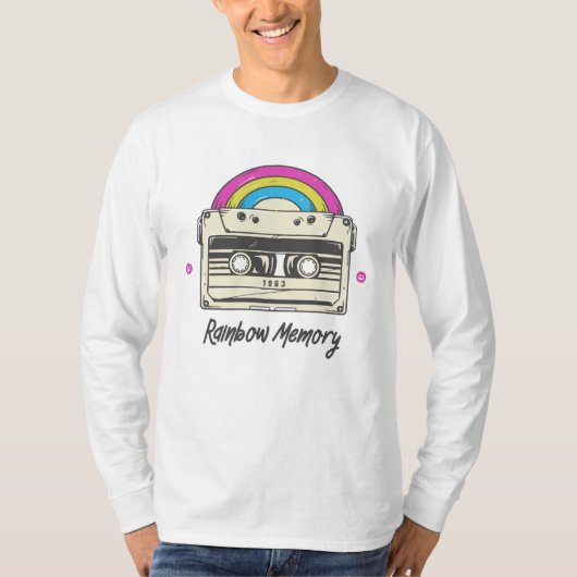 Rainbooggeheugen T-shirt (Voorkant)