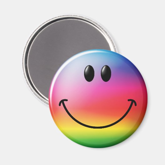 Rainbooggezicht Magneet (Voorkant / Achterkant)
