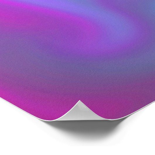 Rainbooggezicht Poster (Hoek)