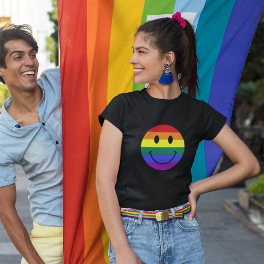 Rainbooggezicht T-shirt