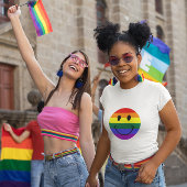 Rainbooggezicht T-shirt