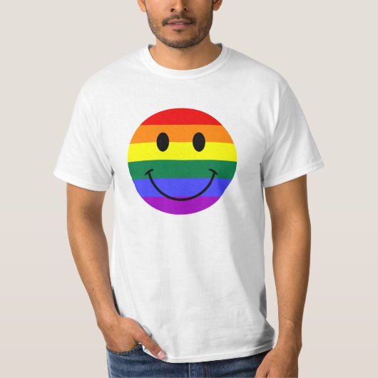 Rainbooggezicht T-shirt (Voorkant)