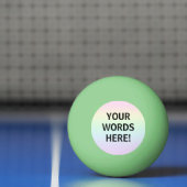 Rainbooggloed in de donkerpingbal pingpongbal (Net)