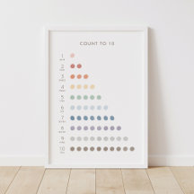 Rainbooggraaf tot 10 klaslokaaldecor