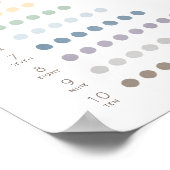 Rainbooggraaf tot 10 klaslokaaldecor poster (Hoek)