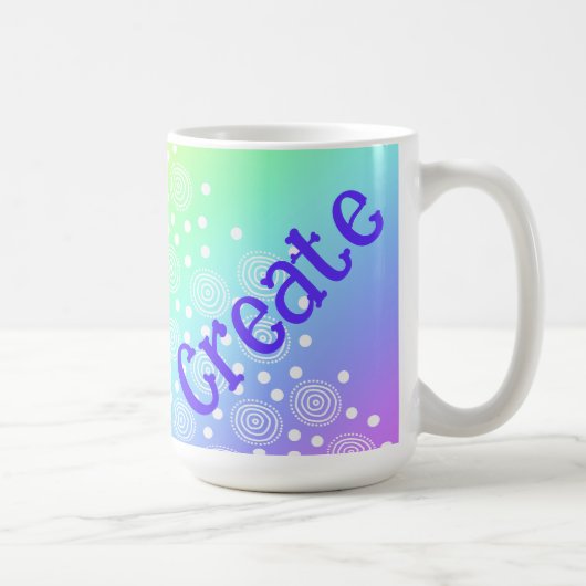 Rainbooggradiënt Creëer KoffieMok (Rechts)