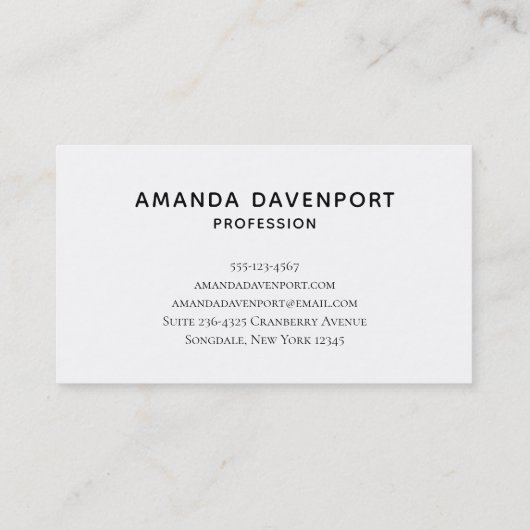 Rainbooggradiënt met krassen Abstract Visitekaartje (Achterkant)