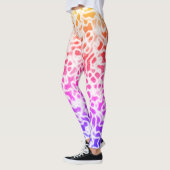 Rainbooggradiënt Ombre Leggings (Links)