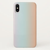 Rainbooggradiënt Ombre Roze Blauwe Klep Aangepast Case-Mate iPhone Case (Achterkant)