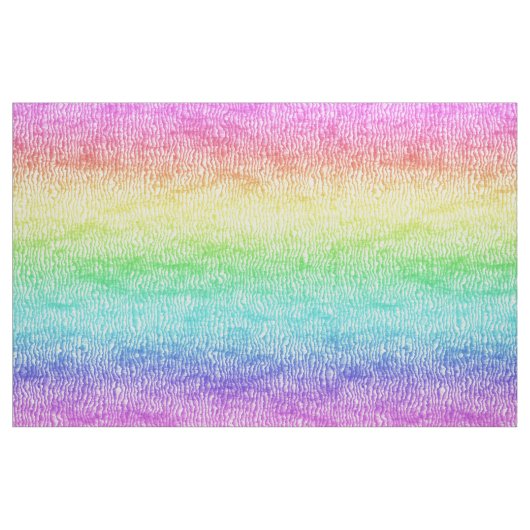 Rainbooggradiënt Ombre Textielpatroon Stof (Fat Quarter)