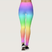 Rainbooggradiënt van pasta leggings (Achterkant)