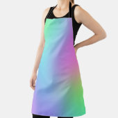 Rainbooggradiënt van pasta schort (Insitu)