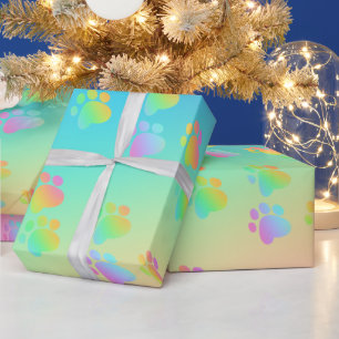 Rainbooggradiënt verfdrukken Verlooppapier Cadeaupapier