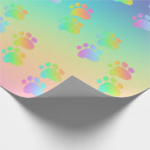 Rainbooggradiënt verfdrukken Verlooppapier Cadeaupapier (Hoek)