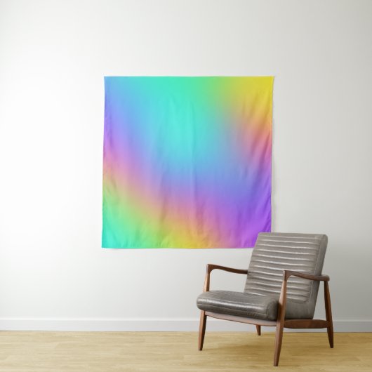 Rainbooggradiënt voor vrije vorm wandkleed (In situ)