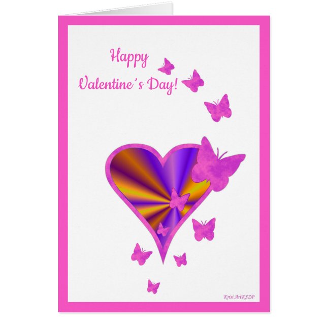 Rainbooghart en vlinder (Voorkant)