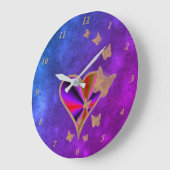 Rainbooghart en vlinder grote klok (Hoek)