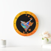 Rainbooghart en vlinder grote klok (Huis)