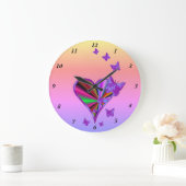 Rainbooghart en vlinder grote klok (Huis)