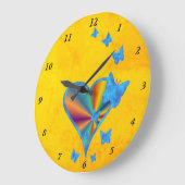 Rainbooghart en vlinder grote klok (Hoek)