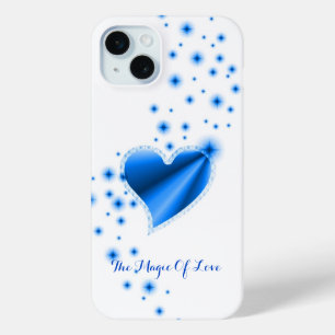 Rainbooghart met sterren , de Magic of Love iPhone 15 Mini Hoesje