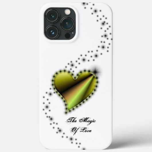 Rainbooghart met sterren , de Magic of Love Case-Mate iPhone Case (Achterkant)