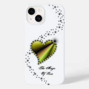 Rainbooghart met sterren , de Magic of Love Case-Mate iPhone 14 Hoesje
