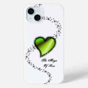 Rainbooghart met sterren , de Magic of Love iPhone 15 Mini Hoesje