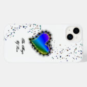 Rainbooghart met sterren , de Magic of Love Case-Mate iPhone Case (Achterkant (horizontaal))