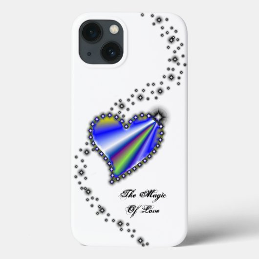 Rainbooghart met sterren , de Magic of Love Case-Mate iPhone Case (Achterkant)