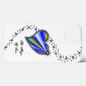Rainbooghart met sterren , de Magic of Love Case-Mate iPhone Case (Achterkant (horizontaal))