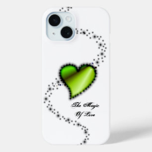 Rainbooghart met sterren , de Magic of Love iPhone 15 Case