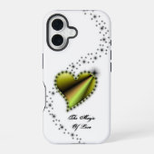 Rainbooghart met sterren , de Magic of Love iPhone 16 Hoesje (Achterkant)
