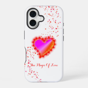 Rainbooghart met sterren , de Magic of Love iPhone 16 Hoesje